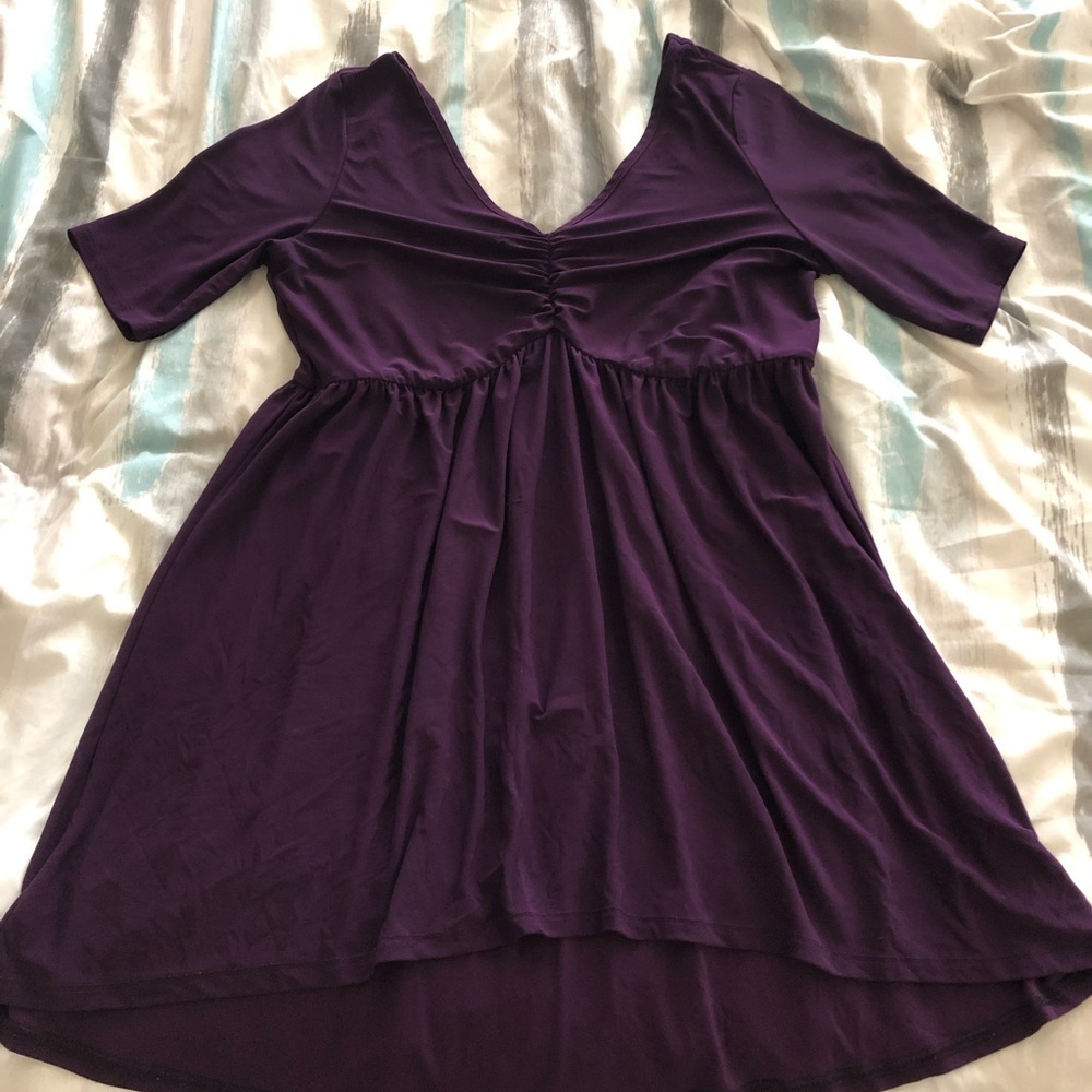 Torrid purple top size 0